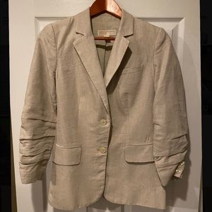 Michael Kors Women’s Linen Blazer